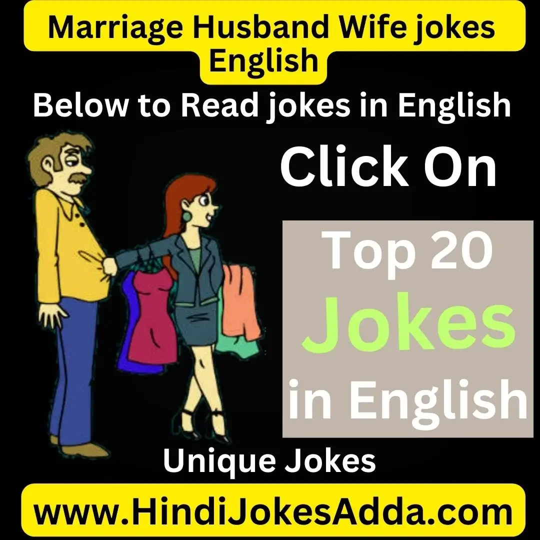 Marriage Husband Wife jokes English